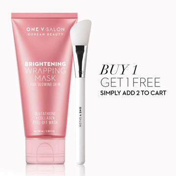 One V Salon Brightening Wrapping Peel-Off Mask with Collagen