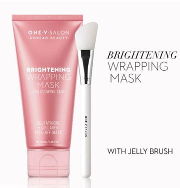 One V Salon Brightening Wrapping Peel-Off Mask with Collagen